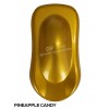 KandyDip® Candy Pineapple Matt + KD PaintShield Top Coat (Schwarze Basis + True Aluminium Silver + Candy Pineapple Matt)