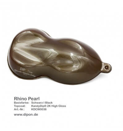 KandyDip® Rhino Pearl Matt (Schwarze KandyDip® Basisbeschichtung / Black KandyDip® Basecoat)