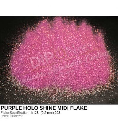 Purple Holo Shine Midi Flake