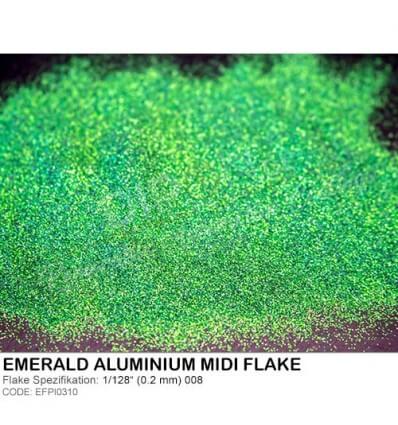 Emerald Aluminium Midi Flake