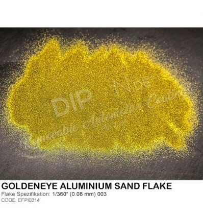 Goldeneye Aluminium Sand Flake