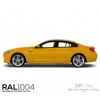 KandyDip® Liquid Car Wrap RAL 1004 Goldgelb