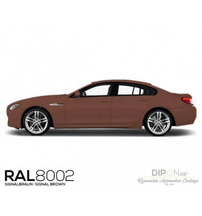 KandyDip® Liquid Car Wrap RAL 8002 Signalbraun