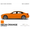 KandyDip® Fluoreszierend Neon Orange Matt (Weiße KandyDip® Basisfarbe / White KandyDip® Basecoat)