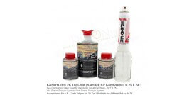 KandyDip® 2K Top Coat Felgen Set 0,25 L inkl. Preval Sprayer