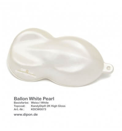 KandyDip® Ballon White Pearl