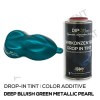 Deep Bluish Green Metallic Pearl Liquid Tint