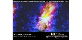 Galaxy Wassertransferdruckfolie 50cm