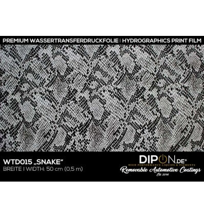 Snake Wassertransferdruckfolie 50cm