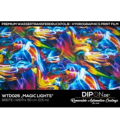 Magic Lights Wassertransferdruckfolie 50cm