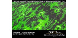 Toxic Demon Wassertransferdruckfolie 50cm