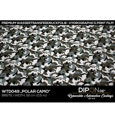 Polar Camo Wassertransferdruckfolie 50cm