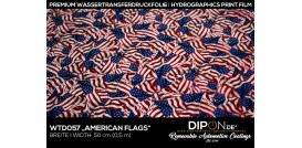 American Flags Wassertransferdruckfolie 50cm