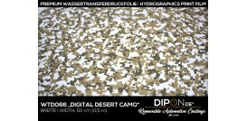 Digital Desert Camo Wassertransferdruckfolie 50cm