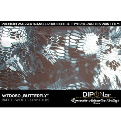 Butterfly Wassertransferdruckfolie 100cm