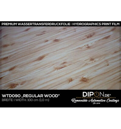 Regular Wood Wassertransferdruckfolie 100cm