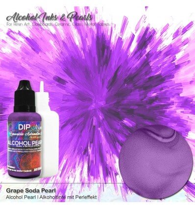 Grape Soda Alcohol Pearl Ink