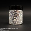 3D Diamond Crystal Flake