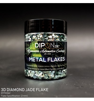 3D Diamond Jade Flake