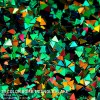 3D Color Bomb Triangle Flake