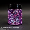 3D Laser Prismatic Purple Flake