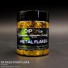 3D Gold Star Flake