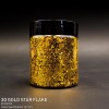 3D Gold Star Flake