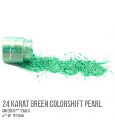 24 Karat Green Colorshift Pearl Pigment
