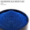 Holographic Blue Micro Flake
