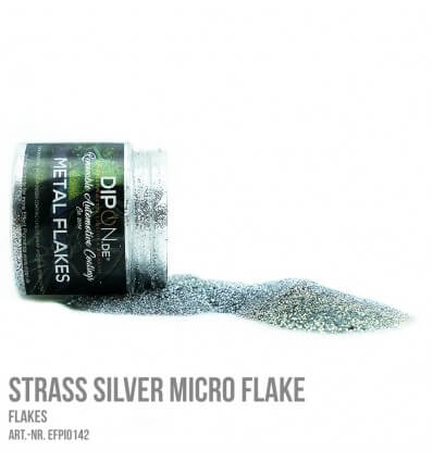 Strass Silver Micro Flake