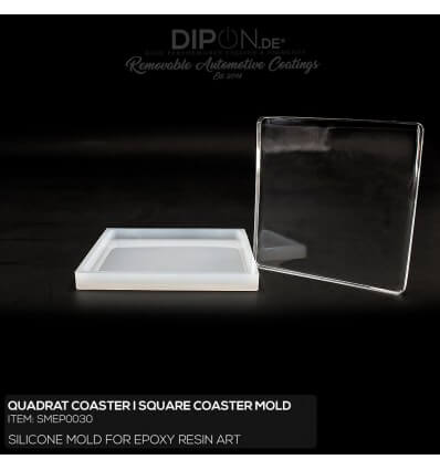 Quadrat Coaster I Square Coaster Mold / Silikonform