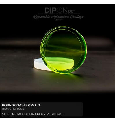Round Coaster Mold / Silikonform