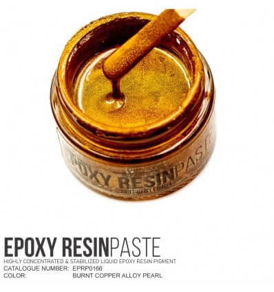 Burnt Copper Alloy Epoxy Resin Pigment Paste