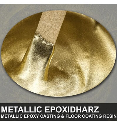 EpoxyPlast 100 P "True Aluminium Gold" Kit