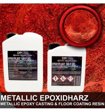 EpoxyPlast 100 P "Carbon Red Pearl" Kit