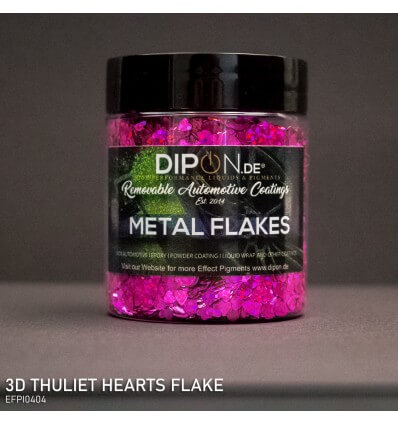 3D Thuliet Hearts Flake