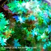 3D Maple Leaf Hologram Flake