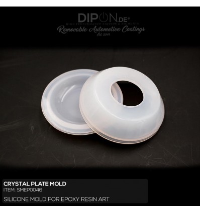 Crystal Plate Mold / Silikonform