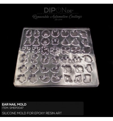 Ear Nail Mold / Silikonform