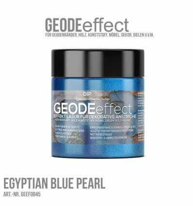 GeodeEffect Acryl Dekorlasur "Egyptian Blue Pearl" 80ml