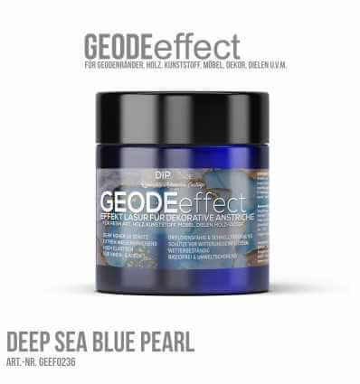 GeodeEffect Acryl Dekorlasur "Deep Sea Blue Pearl" 80ml