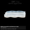 Irregular Waves Coaster Mold / Silikonform