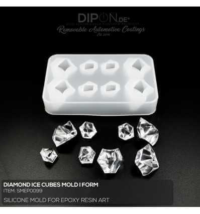 Diamond Ice Cube Mold / Silikonform