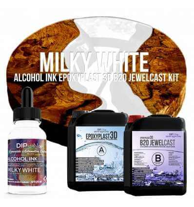 EpoxyPlast B20 JewelCast - Milky White Kit -