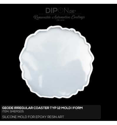 Geode Irregular Coaster Typ 12 Mold / Silikonform