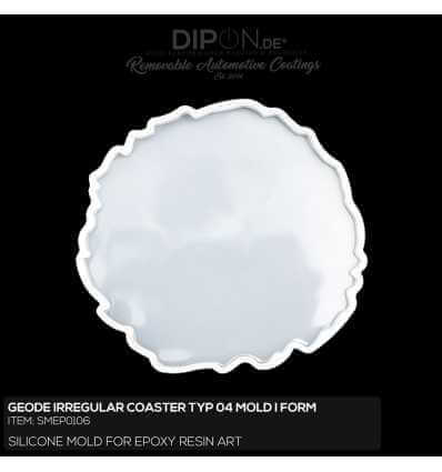 Geode Irregular Coaster Typ 04 Mold / Silikonform