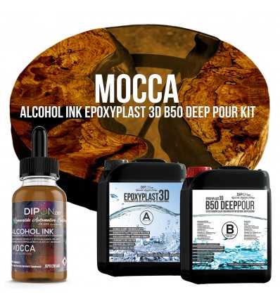 EpoxyPlast 3D B50 Deep Pour - Mocca Kit -