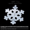 Schneeflocke Aufhänger I Snow Flake Hanger Mold / Silikonform