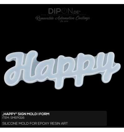 Happy Sign Mold / Silikonform