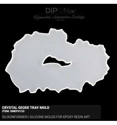 Crystal Geode Tray Mold / Silikonform